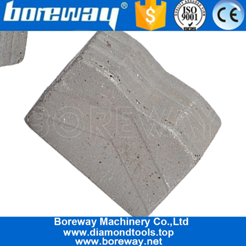 Diamond Cutting Blade Segment M Shape Tip For Stone Block Suppliers