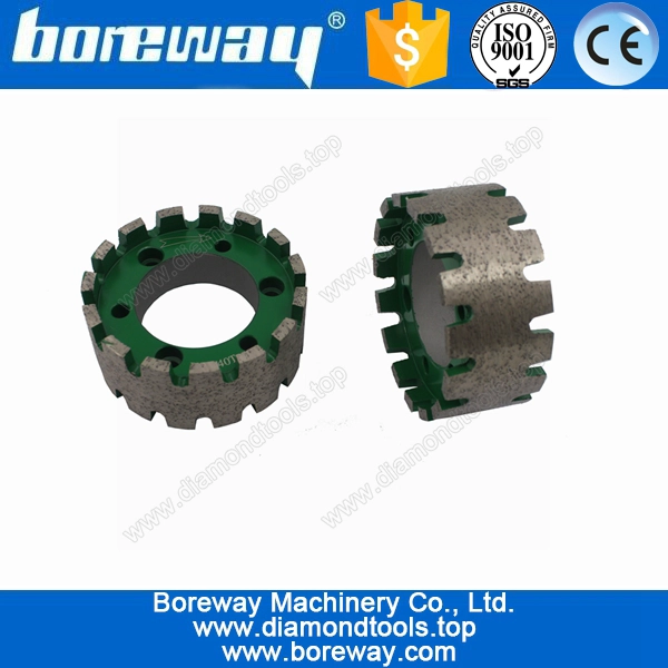 डायमंड Countertop D90 * 40T * 50H के लिए नाली बोर्ड पीस पहियों