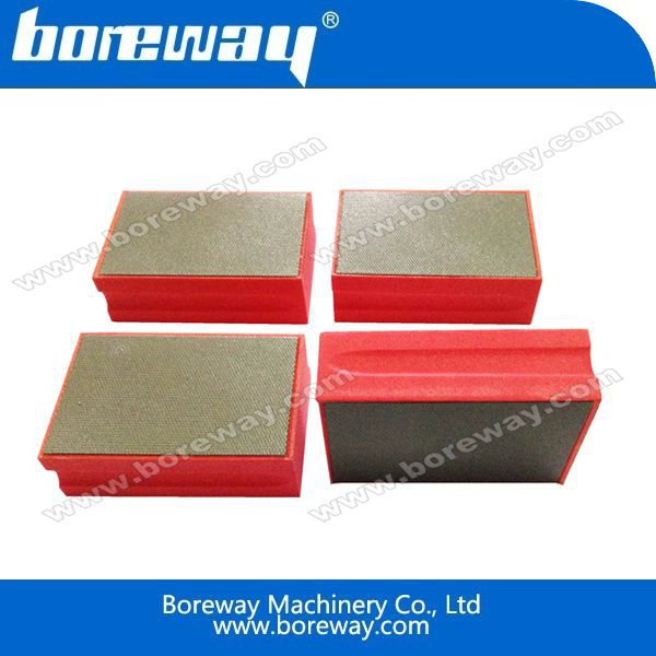 Diamant galvaniHandPolierBlock