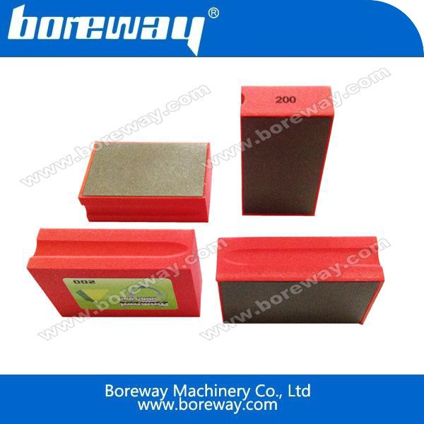 Diamant galvaniHandPolierBlock