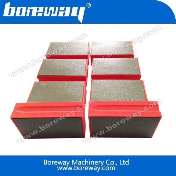 Diamant galvaniHandPolierBlock