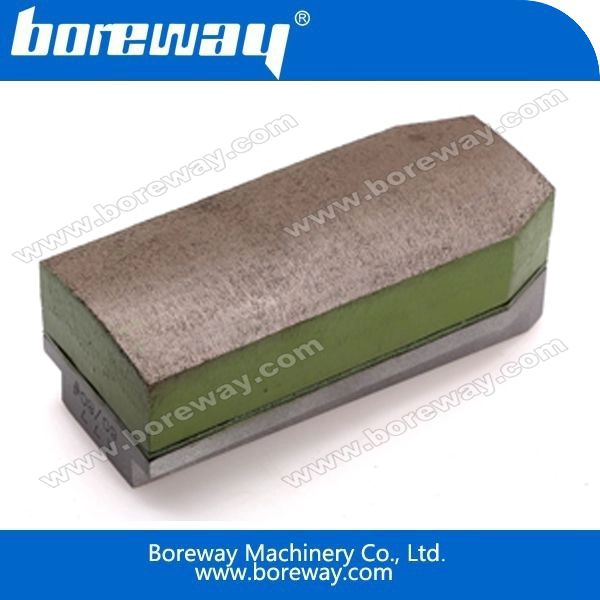 पत्थर पीसने के लिए डायमंड फिकर्ट धातु घर्षण ब्लॉक