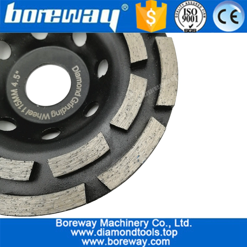Diamantschleifschalenscheibe Segmente Schalenscheibenfabrik liefern Diamant Doppelreihenschalenscheibe großhandelspreis