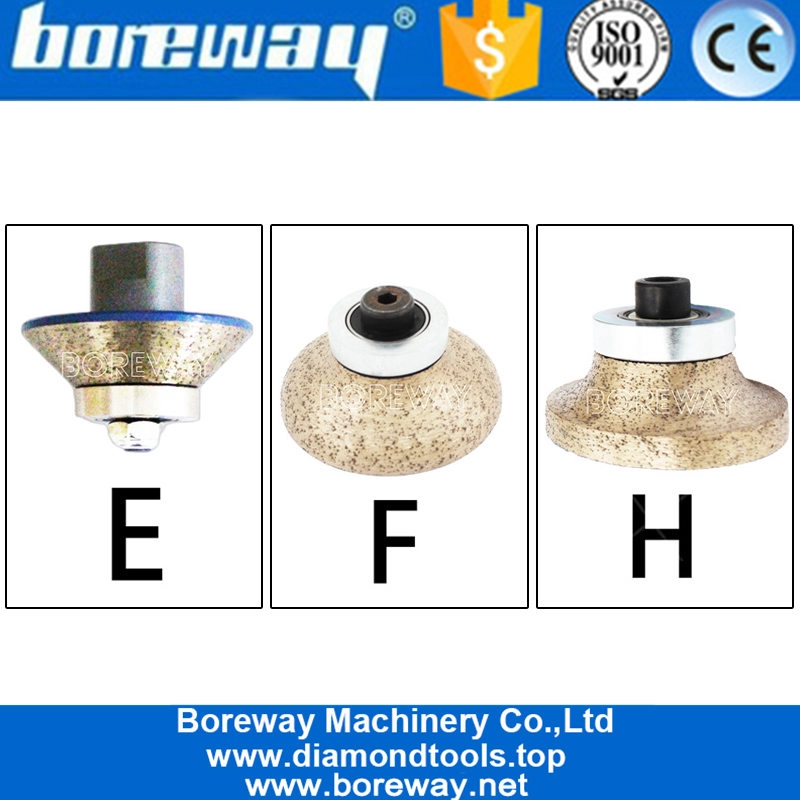पत्थर स्लैब आपूर्तिकर्ता पीसने के लिए डायमंड धातु निरंतर राउटर बिट