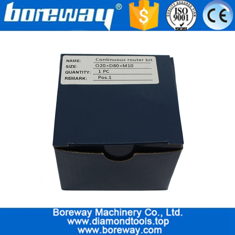 डायमंड प्रोफाइलिंग राउटर बिट्स फॉर स्टोन, डायमंड कंटीन्यूअस राउटर बिट