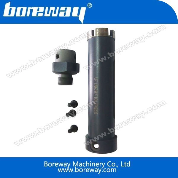 金刚石石材混凝土用可转换接头钻头