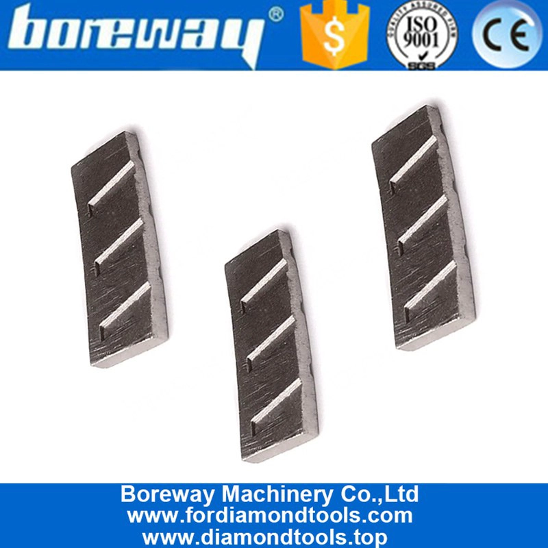 Nassgebrauch Diamond Slant Slot Segment, Diamant Segment Cutting Supplier China