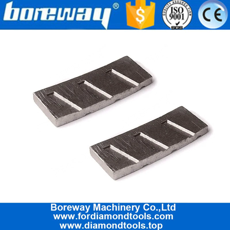 Nassgebrauch Diamond Slant Slot Segment, Diamant Segment Cutting Supplier China