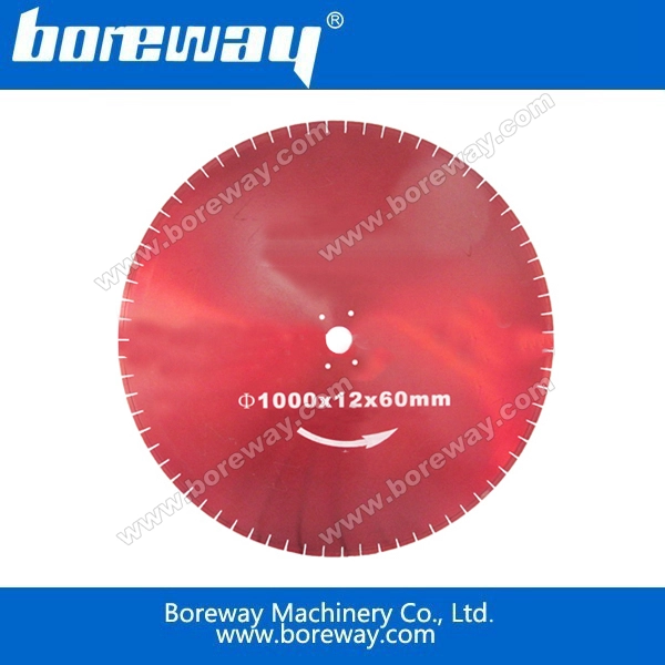 डायमंड brazed दीवार ब्लेड देखा