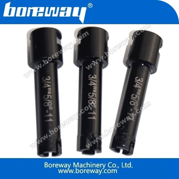 Diamante punta carota con normale segmento piatta