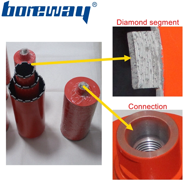 Diamantkernbohrer für den Bohrbau