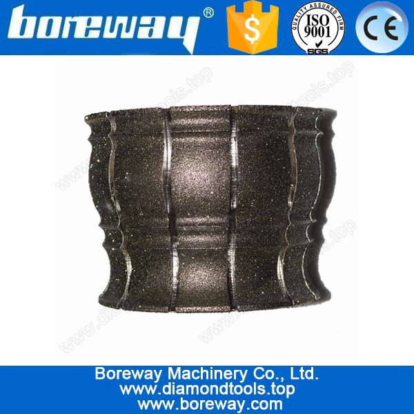 Diamant-galvanisches Fräsrad für Stein, elektrobeltes Diamantschleifrad für Granit