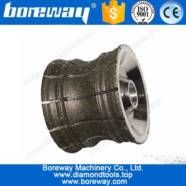 Diamant-galvanisches Fräsrad für Stein, elektrobeltes Diamantschleifrad für Granit