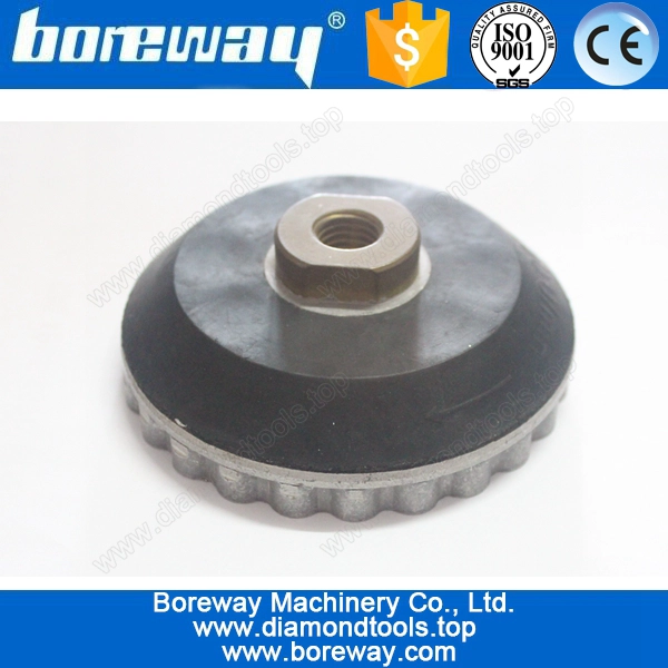 Diamond flexible backer pad for stone polishing,velcro backer pads for angle grinder