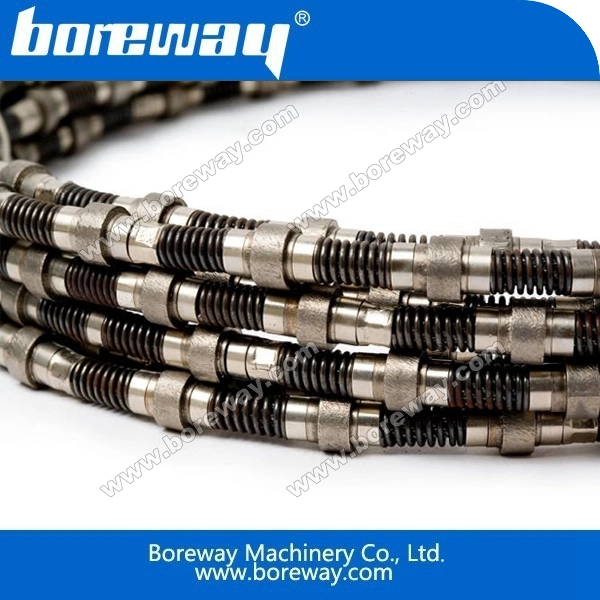 Diamant Marmordraht und Perlen