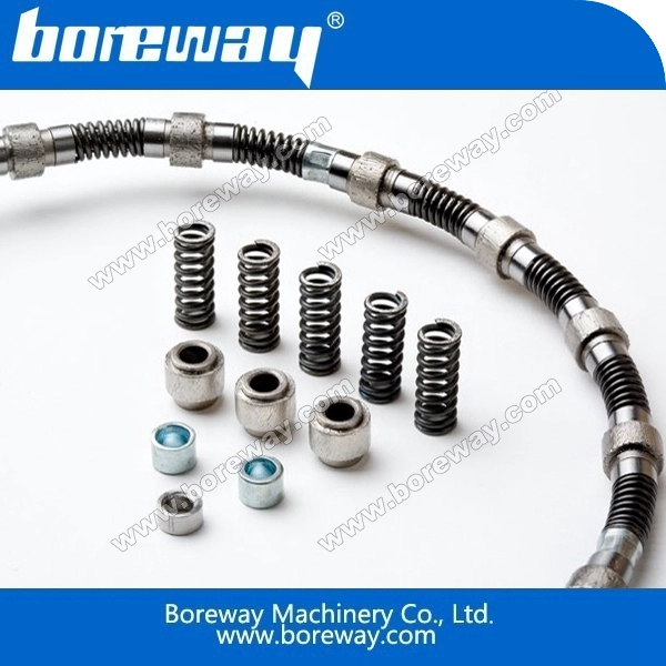 Diamant Marmordraht und Perlen