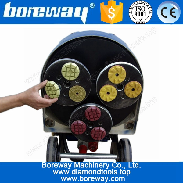 화강암 연마 패드 다이아몬드 수지 층, 다이아몬드 수지 보호 층