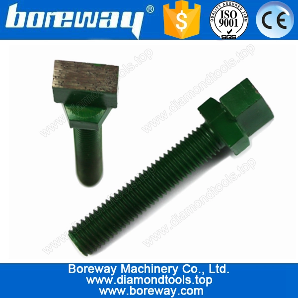 Diamante vite di rettifica blocchi di calcestruzzo, vite di diamante di rettifica per la pietra blocco