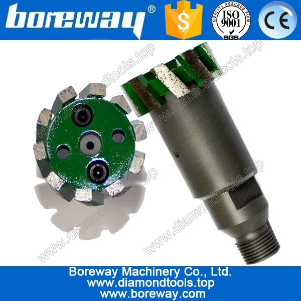 हीरे का पहिया stubbing खंडों