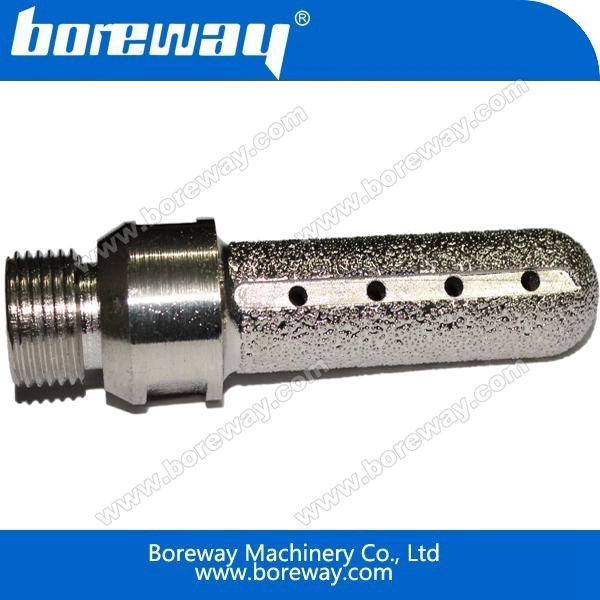 석재 용 다이아몬드 진공 납땜 손가락 라우터 비트,진공 brazed 손가락 비트