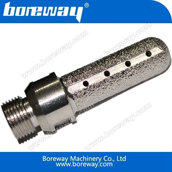 석재 용 다이아몬드 진공 납땜 손가락 라우터 비트,진공 brazed 손가락 비트