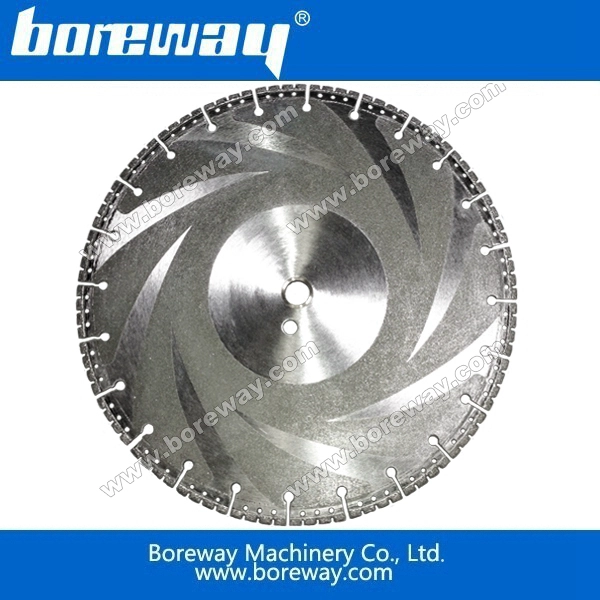 Diamante vuoto brasato lame di sega