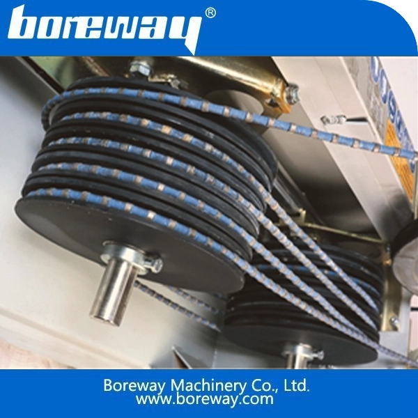 Sega di filo di diamanti per taglio di cemento armato, sega a filo diamantato per tagliare i ponti