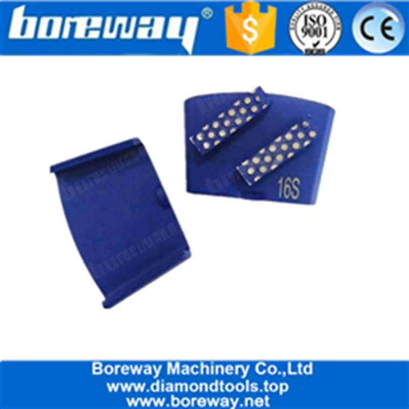 Сегменты двойной планки EZ Change HTC Алмазные шлифовальные башмаки для бетона