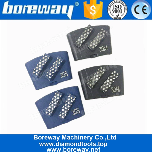 Сегменты двойной планки EZ Change HTC Алмазные шлифовальные башмаки для бетона