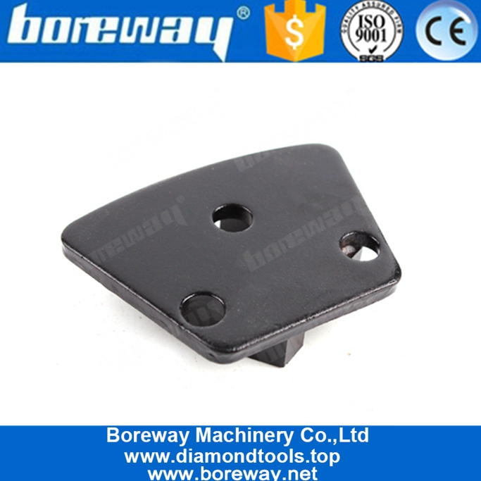 Doppio disco esagonale Diamante trapezoidale Scarpe per molatura Disco per lucidare il pavimento per la macinazione del calcestruzzo