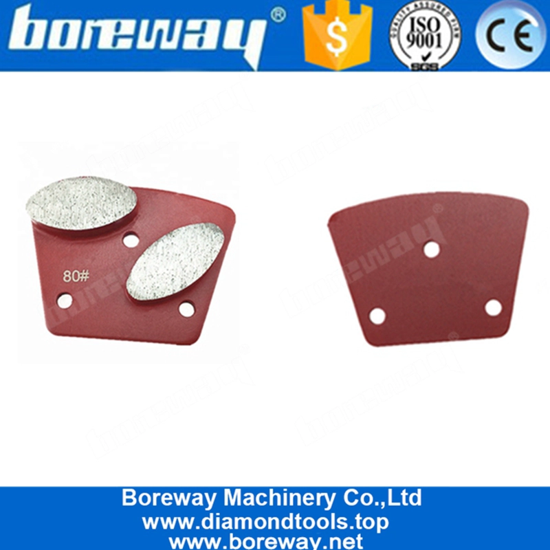 ダブルオーバルセグメント高研削性能ユニバーサルダイヤモンドコンクリート研削靴