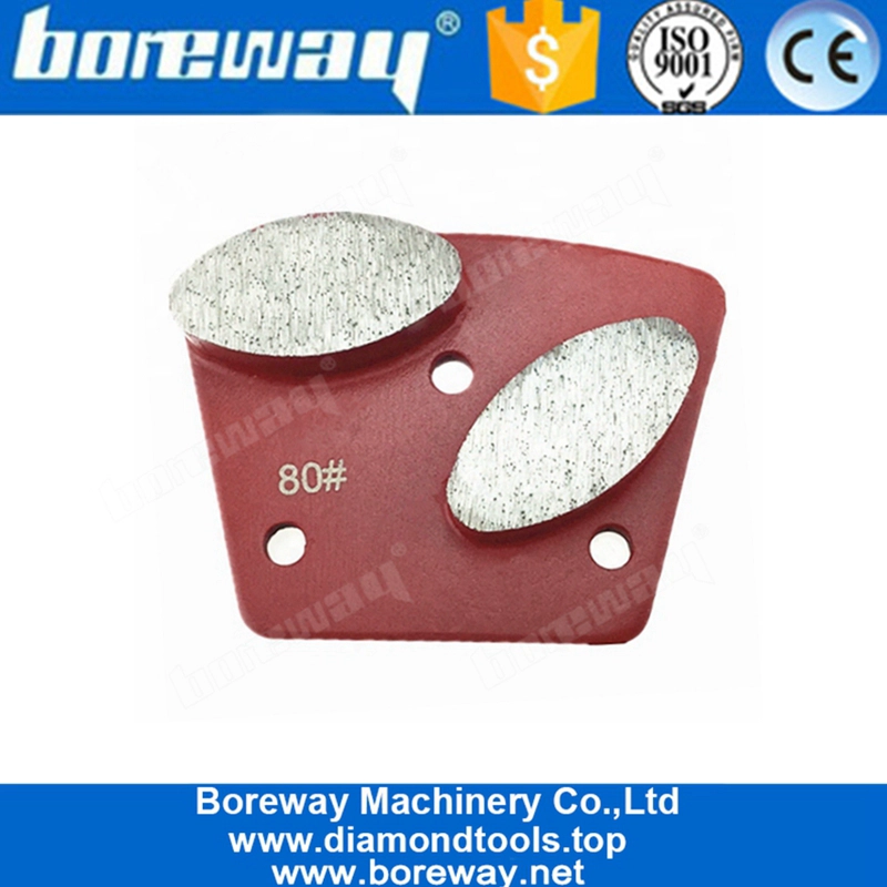 ダブルオーバルセグメント高研削性能ユニバーサルダイヤモンドコンクリート研削靴