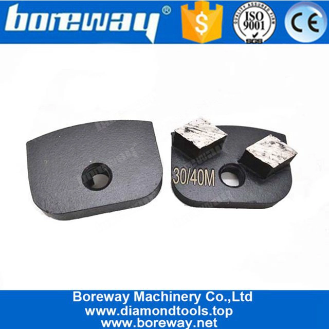 डबल रोम्बस बार्स डायमंड फ्लोर मेटल बॉन्ड पीस पैड