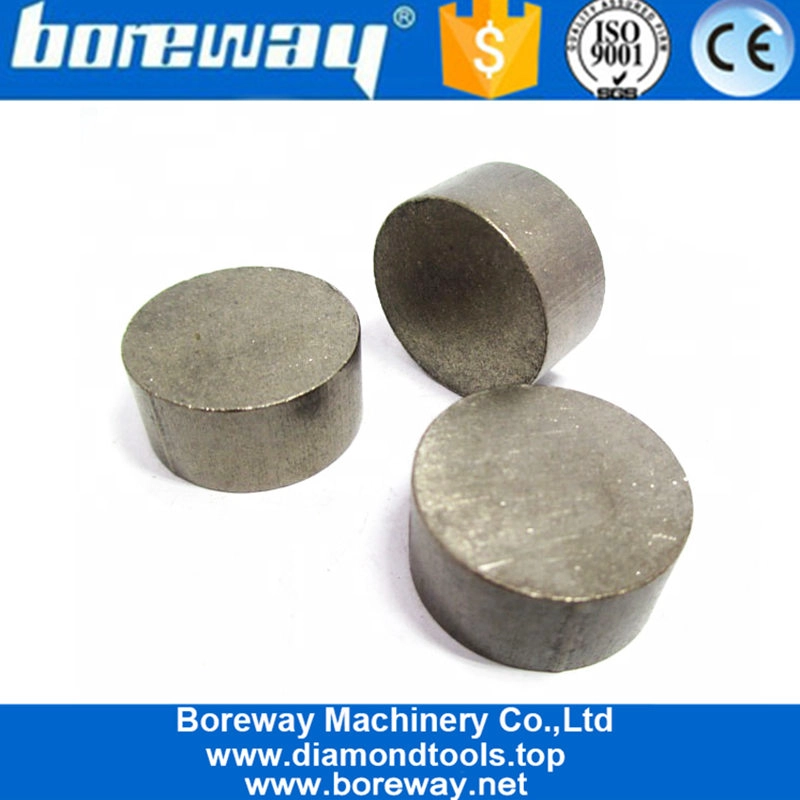 Double Round Segment Redi Lock Diamond Grinding Shoes For Scanmaskin Machine