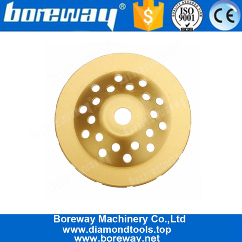 पत्थर की सतह और कंक्रीट के फर्श के लिए डबल रो डायमंड पीस व्हील