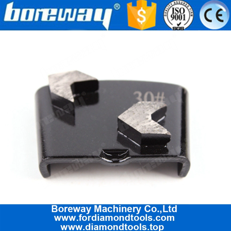 具体的なTerrazoの床のための二重区分のダイヤモンドの具体的な粉砕の靴