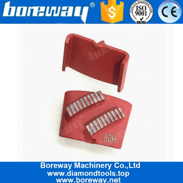 Двойной Sharp Сегменты Бетон Металл Bond HTC Шлифовальные башмаки для напольной шлифовальной машины