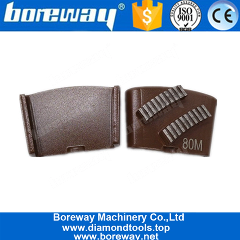 Двойной Sharp Сегменты Бетон Металл Bond HTC Шлифовальные башмаки для напольной шлифовальной машины