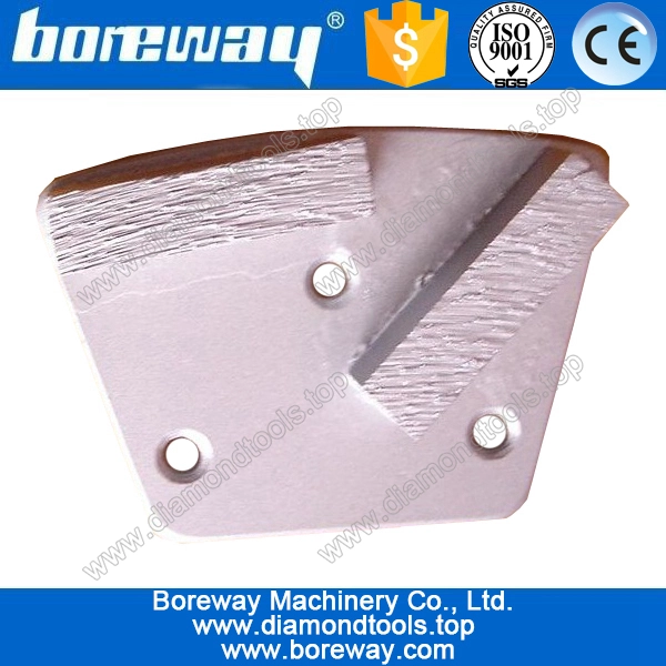 Doppio segmento mola diamantata blocco per terra concreta