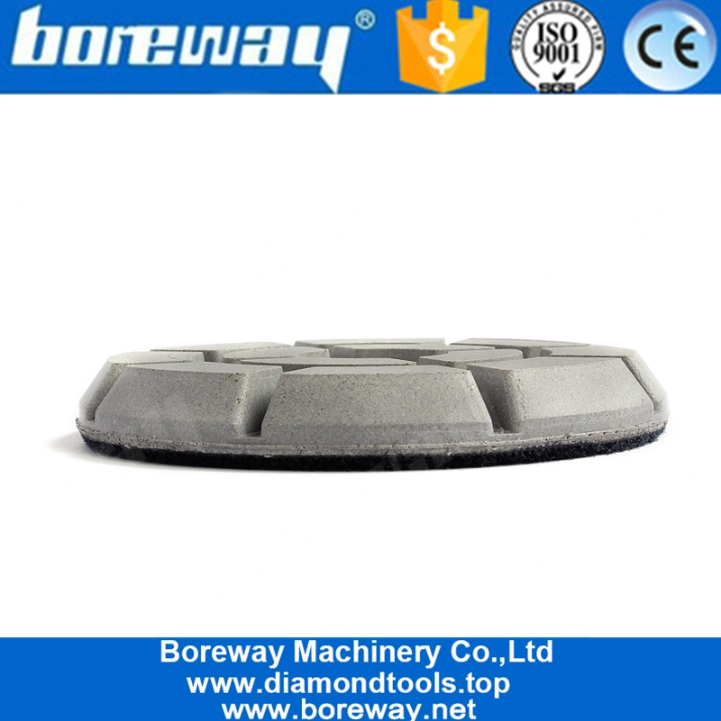 कंक्रीट स्टोन के लिए सूखे या गीले उपयोग डायमंड फ्लोर पॉलिशिंग पैड