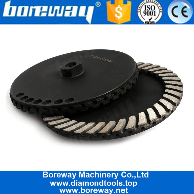 Dry Wet Use Double Layer Segment Diamant-Topfscheibe für Granit-Marmor