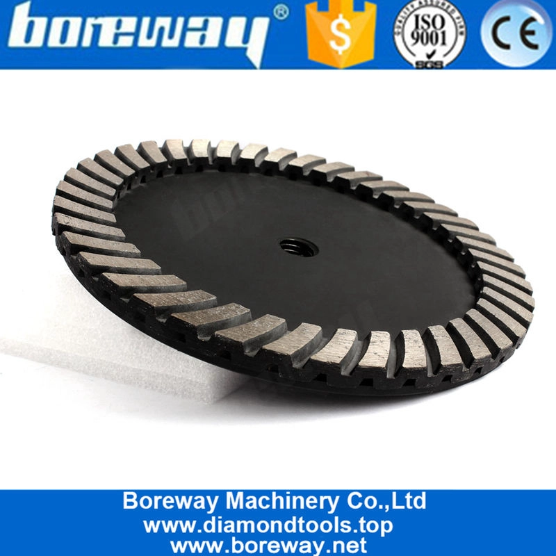 Dry Wet Use Double Layer Segment Diamant-Topfscheibe für Granit-Marmor