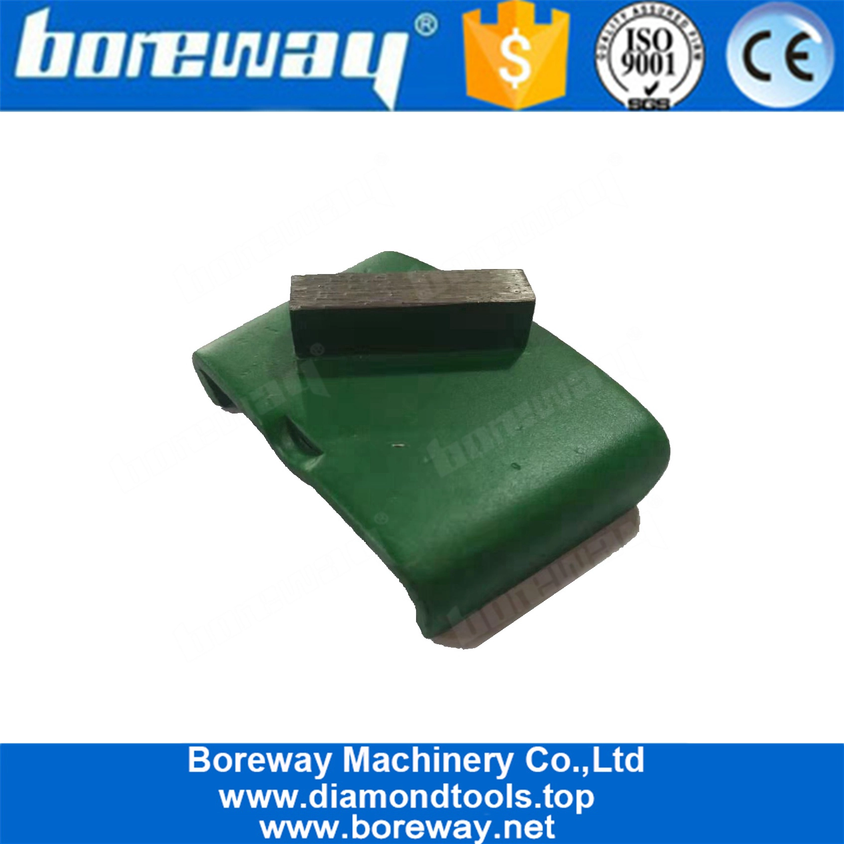 EZは単一の区分が付いているHTCダイヤモンドの具体的な粉砕のパッドを変えます