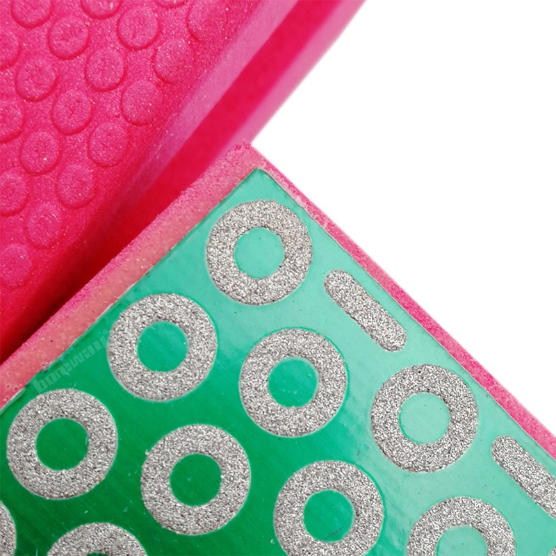 Tampone per lucidatura elettrolitico a mano con diamante 90X55MM, 6Pcs / Set (# 50, # 100, # 200, # 400, # 600, # 800)