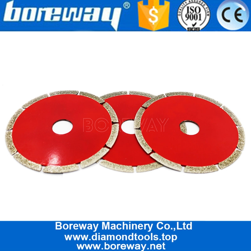 携帯角グラインダ用の電気めっきダイヤモンドの鋸刃