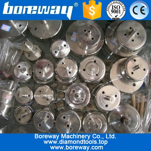 Electroplated डायमंड ड्रिल बिट्स galss, गिलास छेद ओपनर ड्रिलिंग के लिए