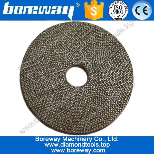 다이아몬드 연마를 전기 도금 및 연마 패드