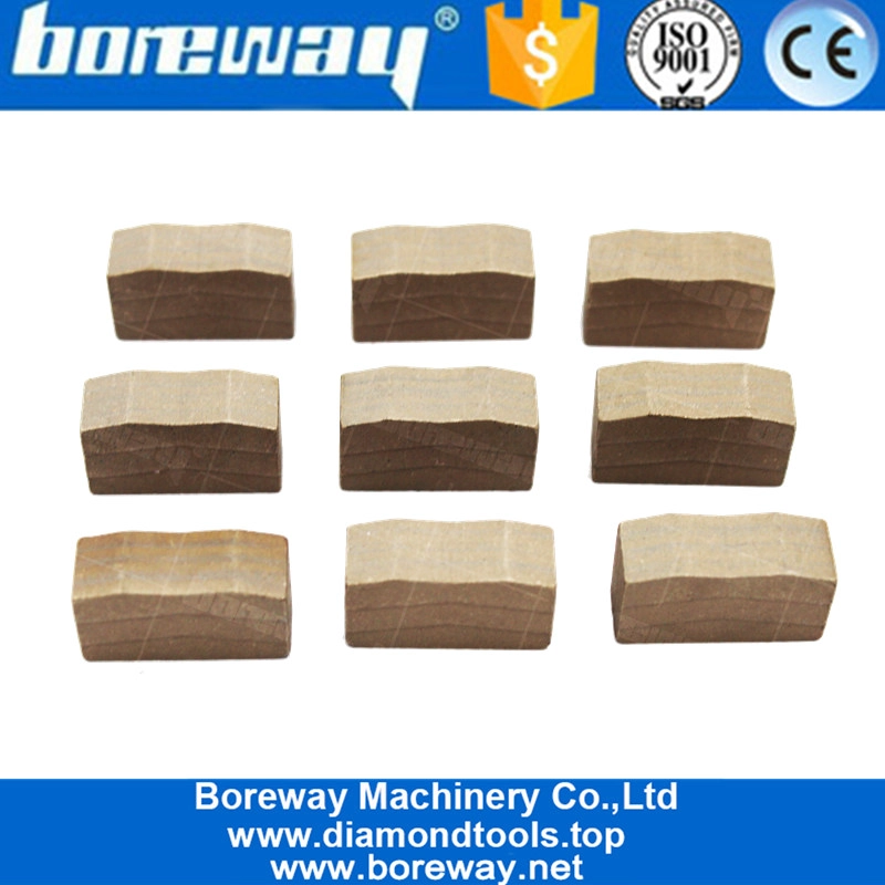 Factory Making Diamond Segment Tips For Cutting Stone Block Manufacturer