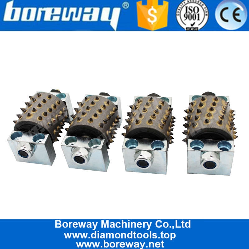 Factory Price Bush Hammer Diamond Litchi Surface Head Antiskids Abrasive Tools For Concrete Granite Stone Floor Grinding