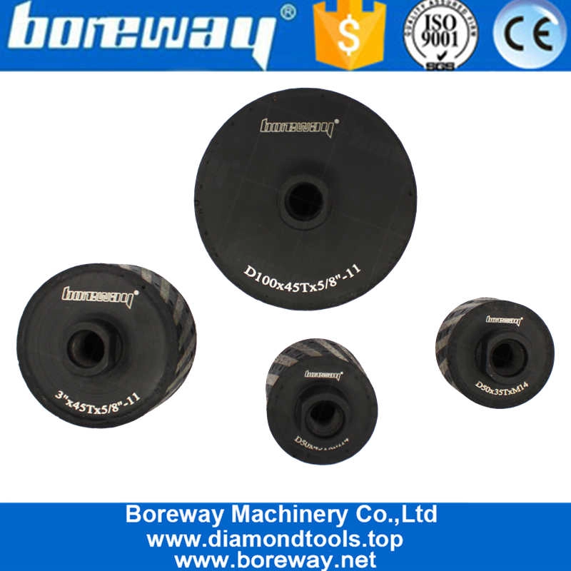 カウンタートップのための工場価格ダイヤモンド樹脂充填ゼロ耐性研削ドラムホイール